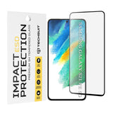 Folie de protectie Ecran Techsuit pentru Samsung Galaxy S21 FE 5G G990, Sticla Securizata, Full Glu