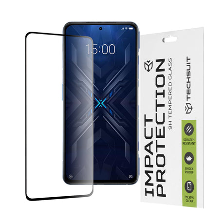 Folie de protectie Ecran Techsuit pentru Xiaomi Black Shark 4, Sticla securizata, Full Glue, 111D