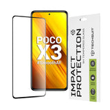 Folie de protectie Ecran Techsuit pentru Xiaomi Poco X3 Pro / X3 NFC / X3, Sticla securizata, Full Glue, 111D