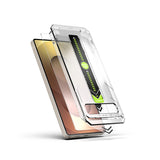 Folie de protectie Ecran Techsuit TitanGlass CrystalHD pentru Samsung Galaxy S25 Ultra S938, Sticla securizata, Full Glue