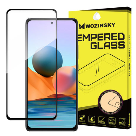 Folie de protectie Ecran WZK pentru Xiaomi 12T / 12T Pro / Redmi Note 10 Pro Max, Sticla securizata, Full Glu