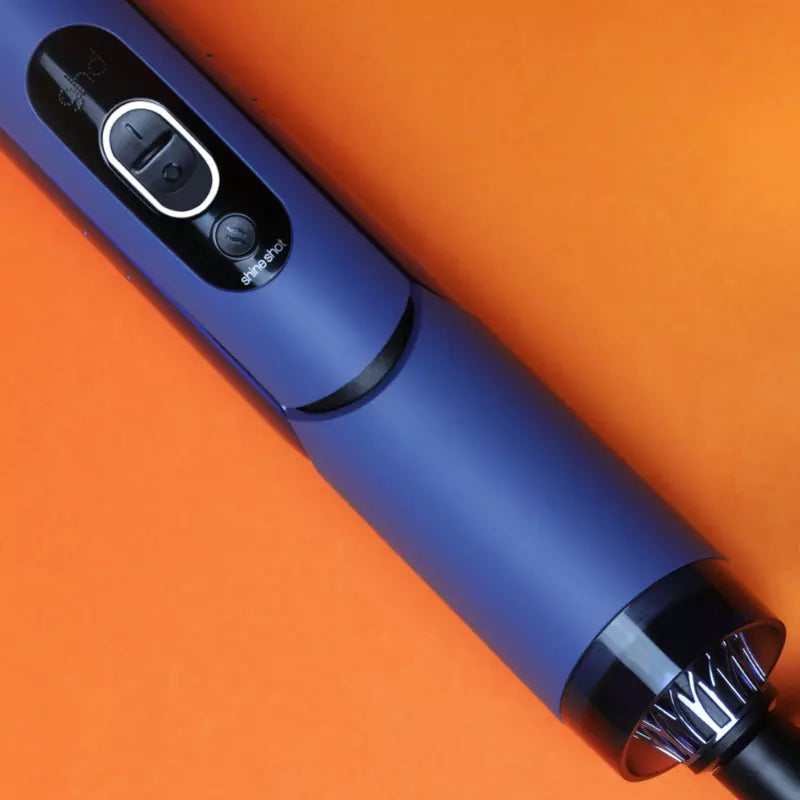 Placa de indreptat + uscator 2-in-1, perie cu aer cald ghd Duet Hair Style, Elementary Blue