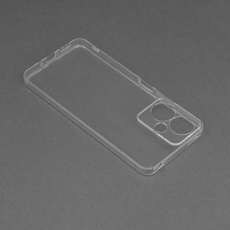 Husa cu Protectie Camera pentru Xiaomi Redmi 13C 5G, Techsuit, Clear, Transparenta