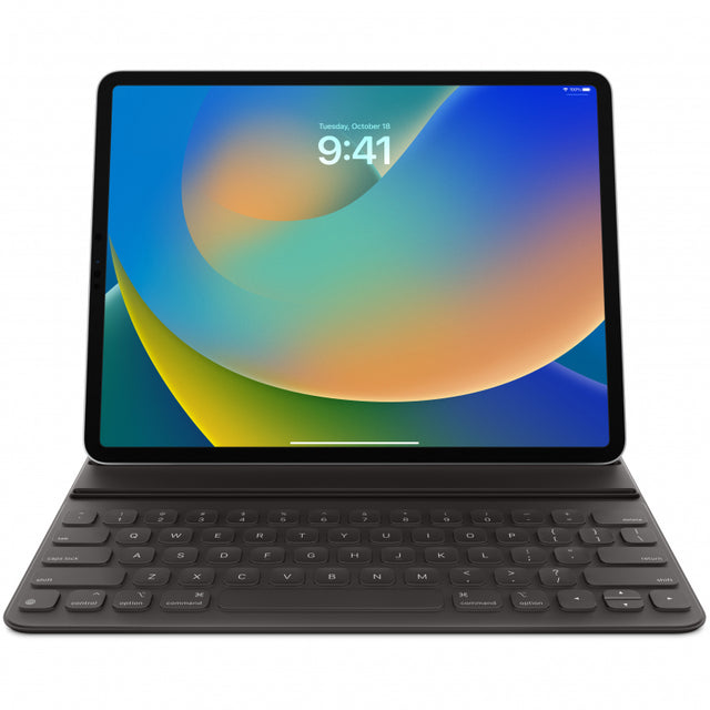 Husa Cu Tastatura Apple iPad Pro 12.9 (2018), Smart Keyboard Folio, Layout Qwerty Romania, Neagra MU8H2RO/A