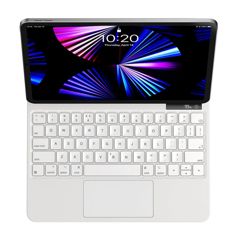 Husa cu Tastatura pentru Apple iPad Pro 12.9 (2022) / Pro 12.9 (2021) / Pro 12.9 (2020), Baseus, Brilliance with Digital Display