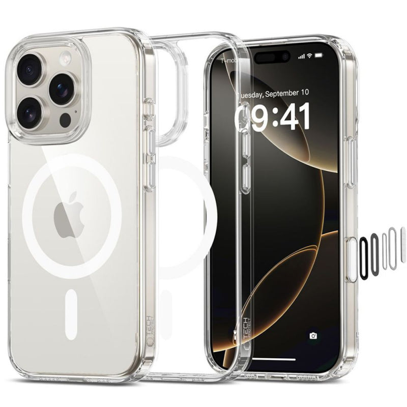 Husa MagSafe pentru Apple iPhone 16 Pro Max, Tech-Protect, Flexair Hybrid CC