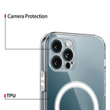 Husa MagSafe pentru Apple iPhone 16 Pro, OEM, Clear with Camera Protectio