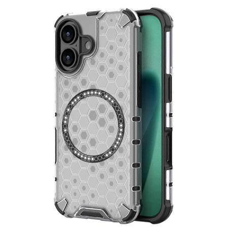 Husa MagSafe pentru Apple iPhone 17, Techsuit, HoneyComb Shield