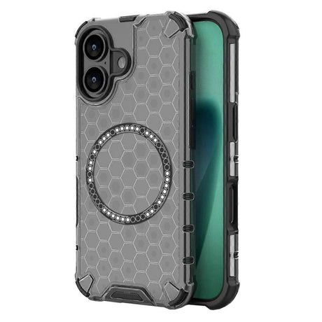 Husa MagSafe pentru Apple iPhone 17, Techsuit, HoneyComb Shield