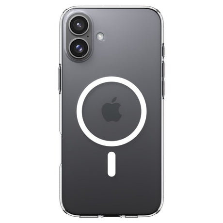 Husa MagSafe pentru Apple iPhone 16 Plus, Spigen, Liquid Crystal, Transparenta ACS08388 - Transparenta - NotebookGsm