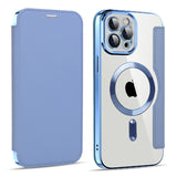 Husa MagSafe pentru Apple iPhone 11 Pro Max, Techsuit, SmartMag Book