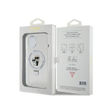 Husa MagSafe pentru Apple iPhone 14, Karl Lagerfeld, Ring Stand Karl &amp; Choupette