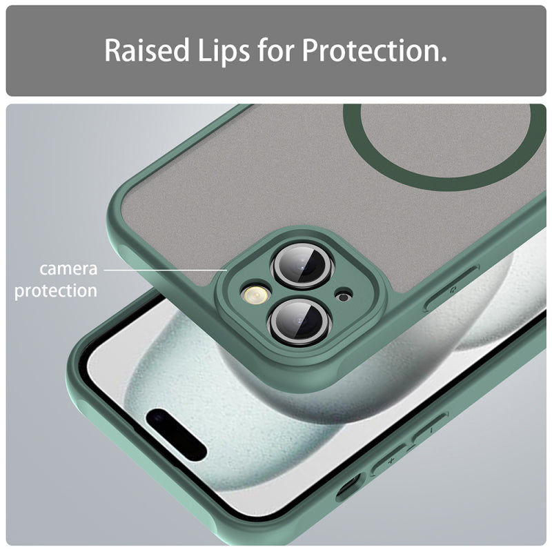 Husa MagSafe pentru Apple iPhone 14, Techsuit, HaloFrost II