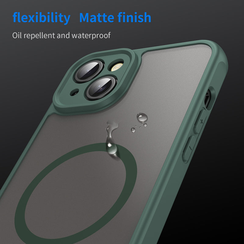 Husa MagSafe pentru Apple iPhone 14, Techsuit, HaloFrost II
