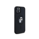 Husa MagSafe pentru Apple iPhone 15 Plus, Karl Lagerfeld, Silicone Karl &amp; Choupett
