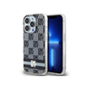 Husa MagSafe pentru Apple iPhone 15 Pro, DKNY, Checkered Mono Pattern &amp; Printed Stripes
