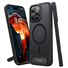 Husa MagSafe pentru Apple iPhone 15 Pro Max, Torras, Pstand