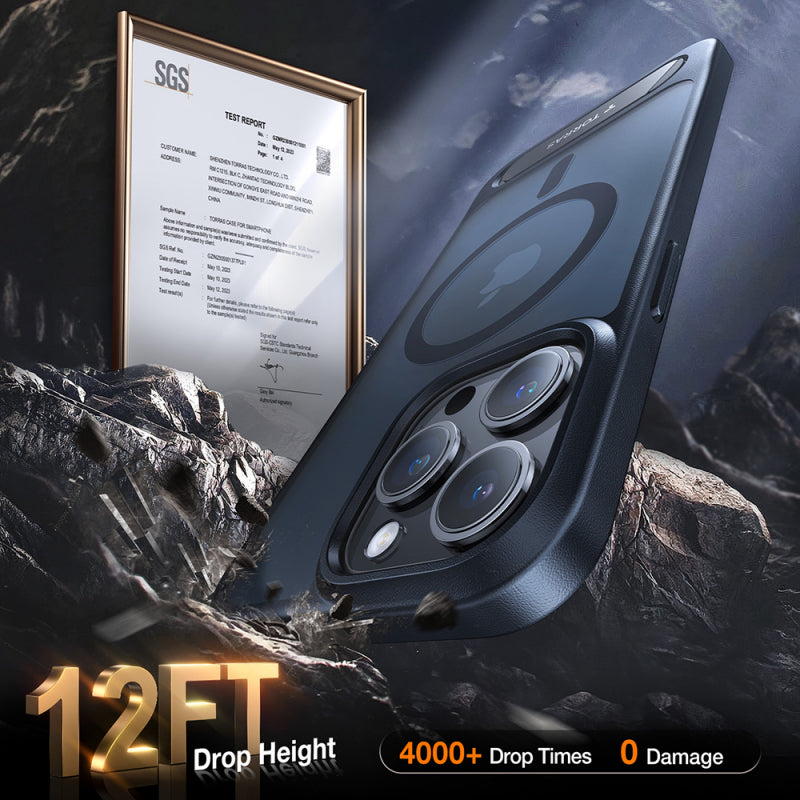 Husa MagSafe pentru Apple iPhone 15 Pro Max, Torras, Pstand