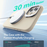 Husa MagSafe pentru Apple iPhone 16 Plus, ESR, Cloud Soft Kickstand