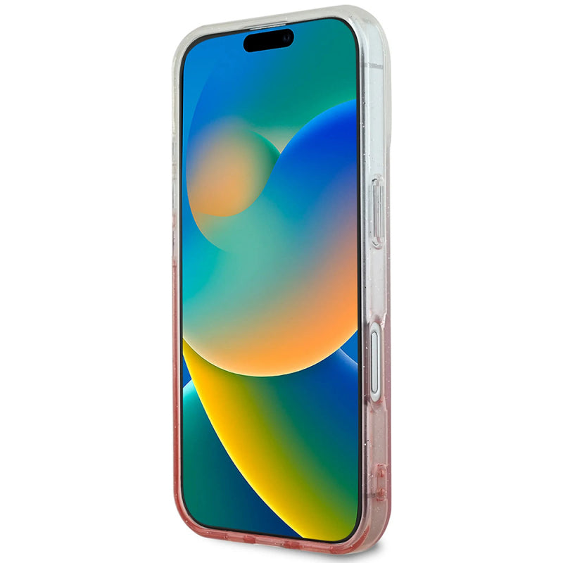 Husa MagSafe pentru Apple iPhone 16 Plus, Guess, IML Glitter Gradient
