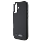 Husa MagSafe pentru Apple iPhone 16 Plus, Karl Lagerfeld, FW Metal Plat