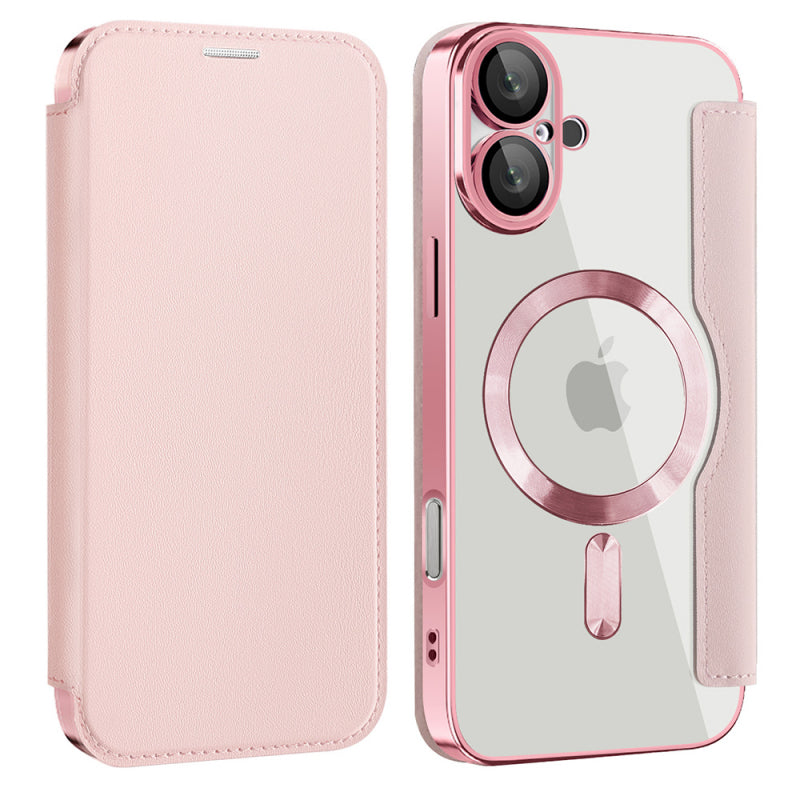 Husa MagSafe pentru Apple iPhone 16 Plus, Techsuit, SmartMag Book