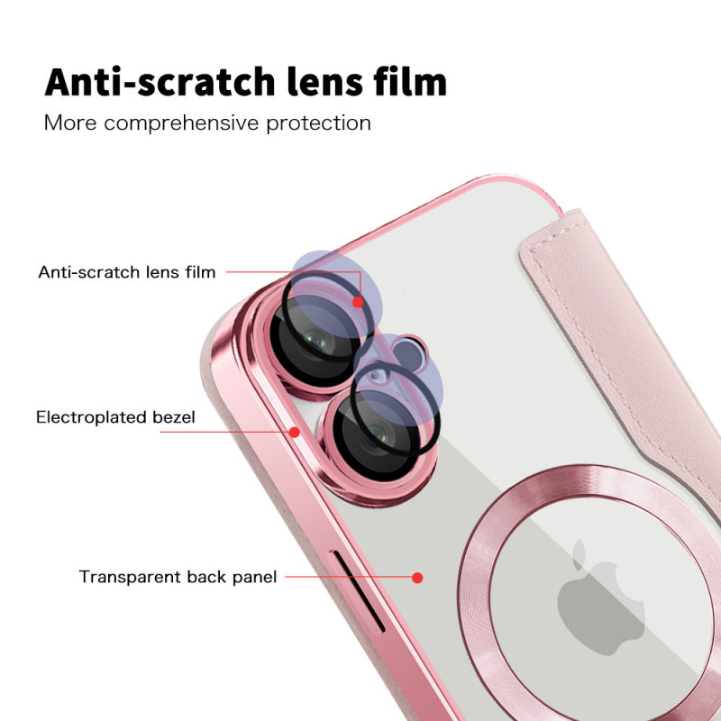 Husa MagSafe pentru Apple iPhone 16 Plus, Techsuit, SmartMag Book