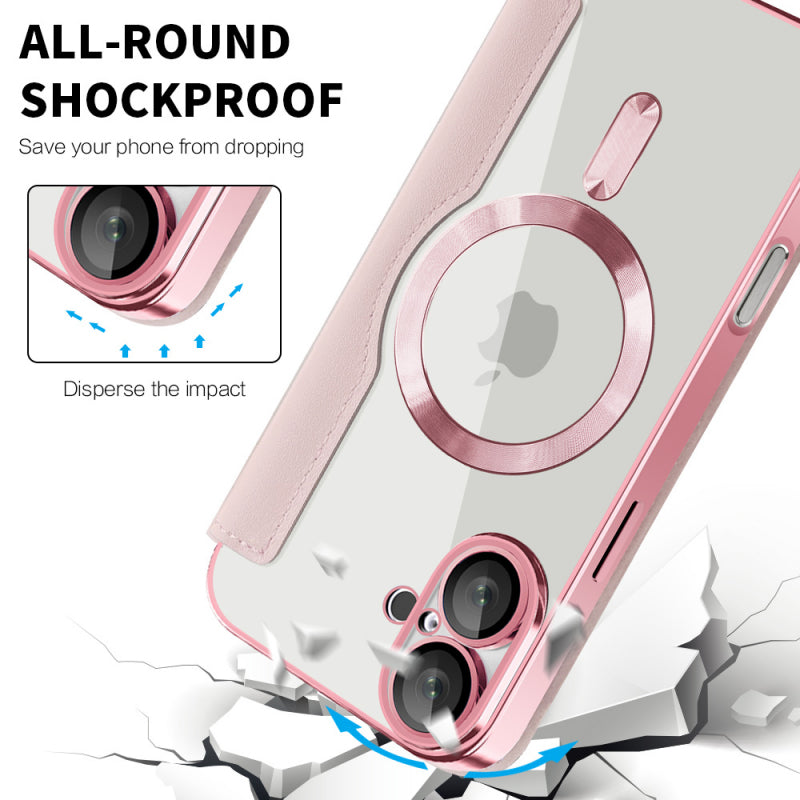 Husa MagSafe pentru Apple iPhone 16 Plus, Techsuit, SmartMag Book