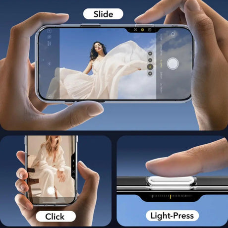 Husa MagSafe pentru Apple iPhone 16 Pro, ESR, Classic Hybrid Slid - Neagra Satinata - NotebookGsm