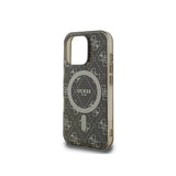 Husa MagSafe pentru Apple iPhone 16 Pro, Guess, IML 4G Background