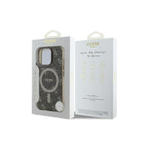 Husa MagSafe pentru Apple iPhone 16 Pro, Guess, IML 4G Background