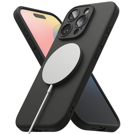 Husa MagSafe pentru Apple iPhone 16 Pro Max, Ringke, Silicon