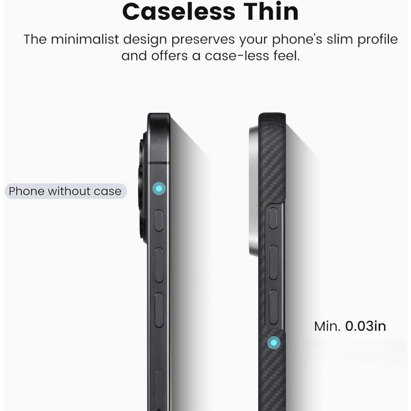 Husa MagSafe pentru Apple iPhone 16 Pro Max, Techsuit, Aramid Fib
