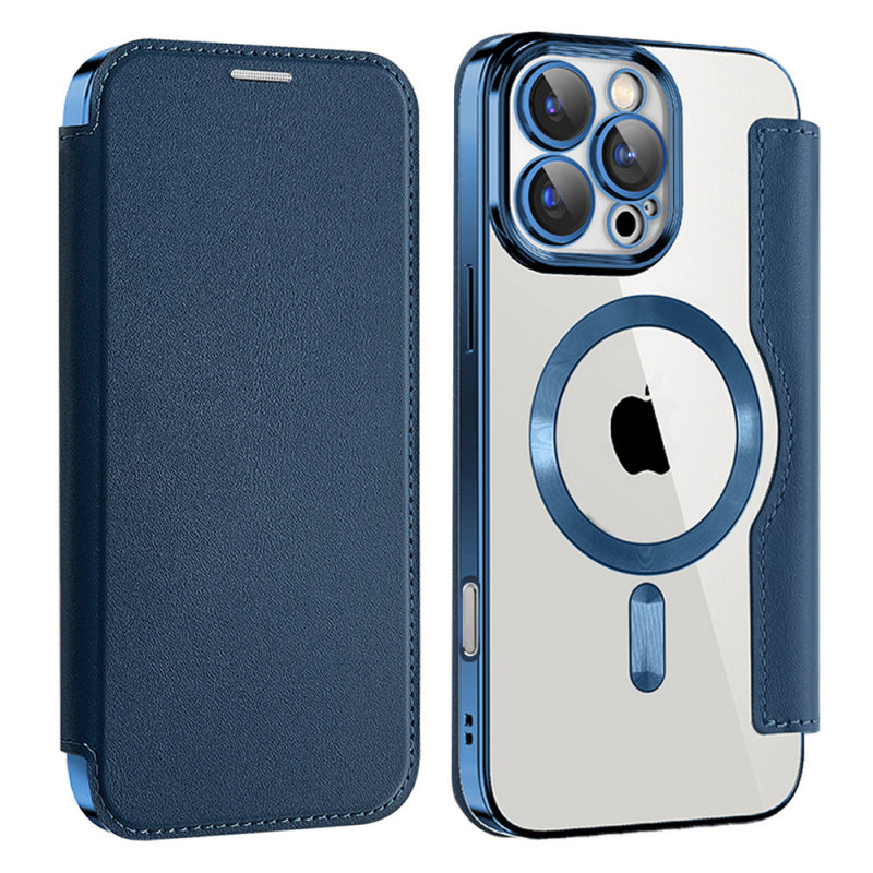 Husa MagSafe pentru Apple iPhone 16 Pro Max, Techsuit, SmartMag Book