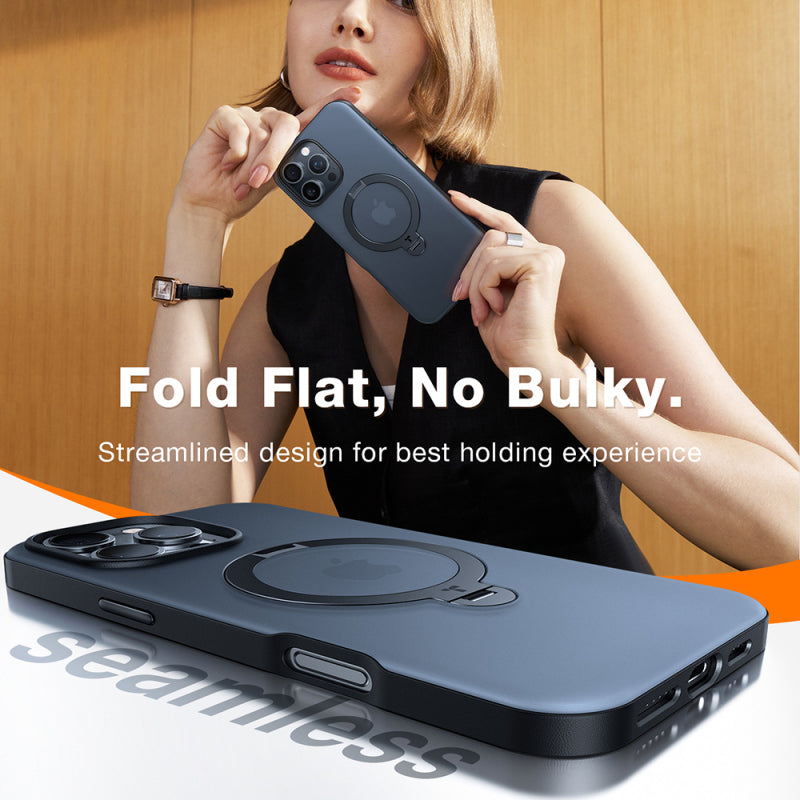 Husa MagSafe pentru Apple iPhone 16 Pro Max, Torras, Ostand Spin