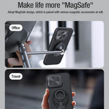 Husa MagSafe pentru Apple iPhone 16 Pro, Nillkin, CamShield Prop