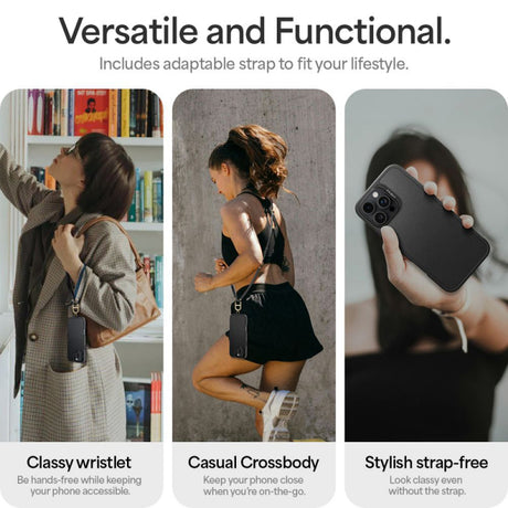 Husa MagSafe pentru Apple iPhone 16 Pro, Spigen, Cyrill Kajuk Classic Charm - Neagra - NotebookGsm