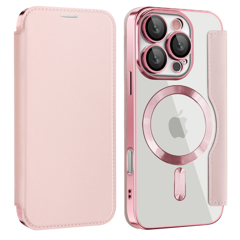 Husa MagSafe pentru Apple iPhone 16 Pro, Techsuit, SmartMag Book