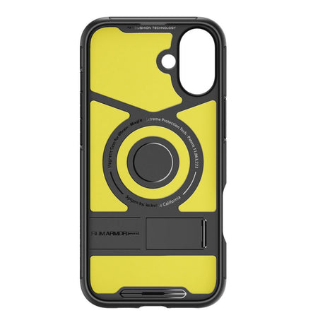 Husa MagSafe pentru Apple iPhone 16, Spigen, Slim Armo - Neagra - NotebookGsm