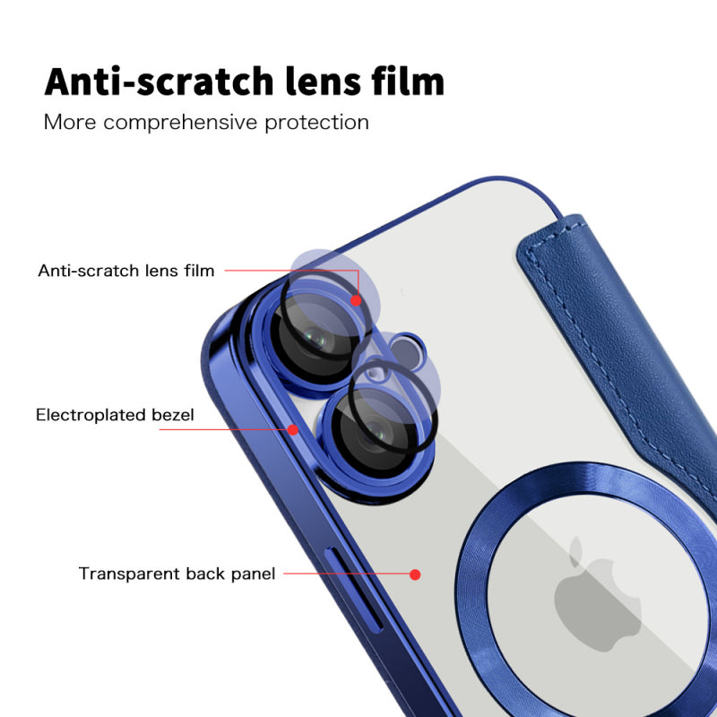 Husa MagSafe pentru Apple iPhone 16, Techsuit, SmartMag Book