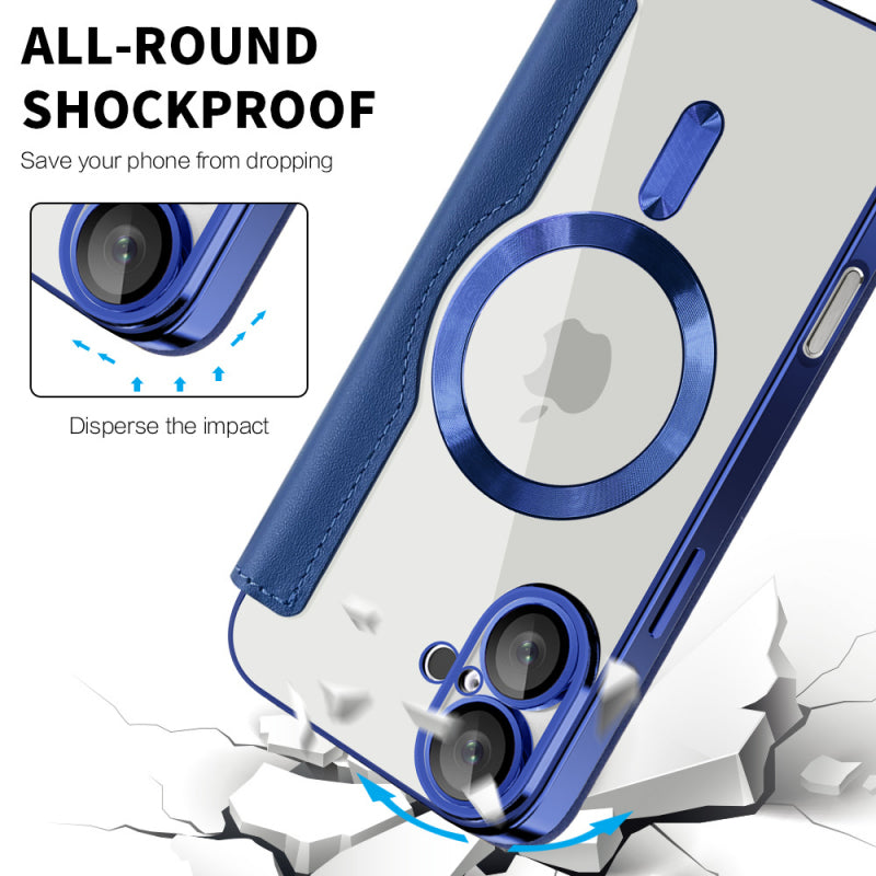 Husa MagSafe pentru Apple iPhone 16, Techsuit, SmartMag Book