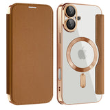 Husa MagSafe pentru Apple iPhone 16, Techsuit, SmartMag Book
