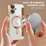 Husa MagSafe pentru Apple iPhone 16, Techsuit, SmartMag Book