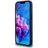 Husa MagSafe pentru Apple iPhone 16e, Guess, Grained Gold Rin