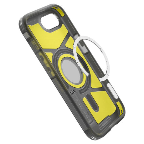 Husa MagSafe pentru Apple iPhone 16e, Spigen, Tough Armo - Neagra Satinata - NotebookGsm