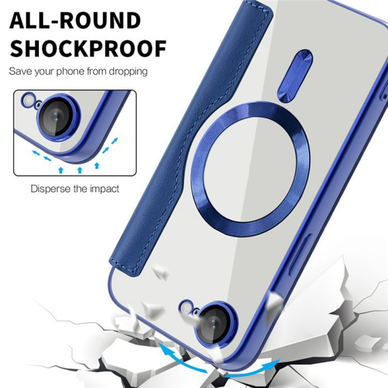 Husa MagSafe pentru Apple iPhone 16e, Techsuit, SmartMag Book