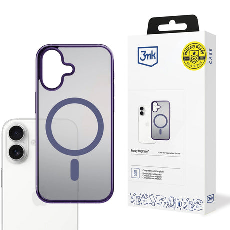 Husa MagSafe pentru Apple iPhone 17, 3MK, Frosty MagCase