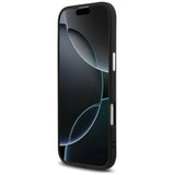 Husa MagSafe pentru Apple iPhone 17 Air, Guess, Glitter Triangle Logo