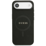 Husa MagSafe pentru Apple iPhone 17 Air, Guess, Saffiano Classic Logo