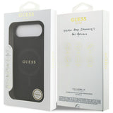Husa MagSafe pentru Apple iPhone 17 Air, Guess, Saffiano Classic Logo